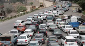ترافیک سنگین در چالوس و هراز