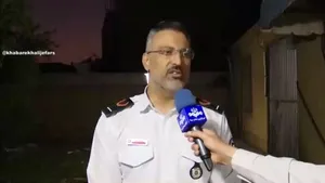 نشت گاز علت انفجار ساختمان در بندرعباس اعلام شد