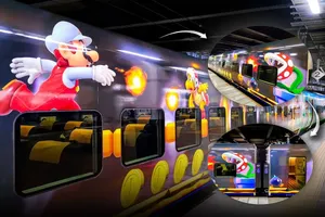 قطار سوپر ماریو در ژاپن! (+عکس)