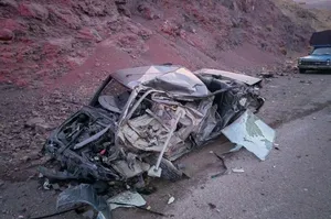 علت سقوط عجیب دنا در جاده چالوس چه بود؟ (+عکس)