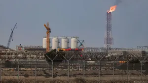 تصاویر الجزیره از هدف قرار گرفتن تاسیسات راس لفان در قطر