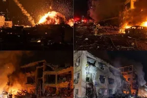 انفجار های شدید و پی در پی در حیفا/ انهدام کارخانه تولید پهپاد در تل آویو