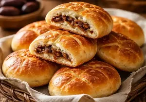 طرز تهیه نان خرمایی نرم و پف‌دار