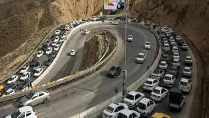 محدودیت ترافیکی در محورهای شمال کشور / جاده چالوس یک طرفه شد