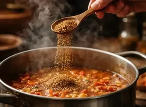 اگر زیره را در این مرحله اضافه کنید، غذا تلخ می‌شود!