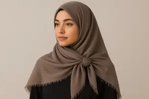 ایده بستن شال جدید و ساده برای استایل شیک روزانه