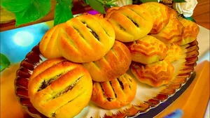 طرز تهیه کلوچه خرمایی خانگی با ۲ عدد تخم مرغ