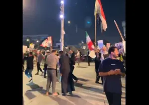 جشن عراقی‌ها به مناسبت پیروزی ایران و جبهه مقاومت