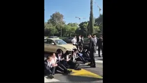 حریدی‌ها بازهم خیابان‌های سرزمین‌های اشغالی را بستند