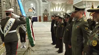 تجدید میثاق فرماندهان ارتش با آرمان‌های بنیانگذار کبیر انقلاب و شهدا