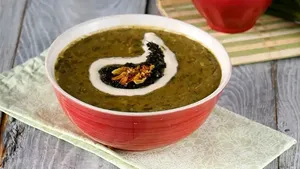 طرز تهیه آش سبزی آبادانی اصیل و جاافتاده