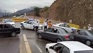 ترافیک در مبادی ورودی به مازندران سنگین شد