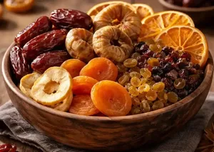 8 ترفند برای جلوگیری از چسبیدن میوه‌ های خشک به هم