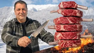 دونر لاکچری با استیک تاماهاک؛ طعمی که ندیده‌اید