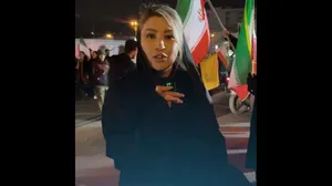 تصاویری از گزارش خبرنگار المیادین از تجمع‌های خیابانی در تهران