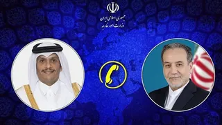 رایزنی تلفنی وزرای خارجه ایران و قطر درباره تحولات منطقه