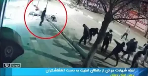 شهادت دو حافظ امنیت در بروجرد: تصاویر تلخ از لحظه شهادت منتشر شد