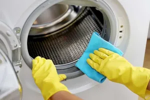 آموزش صحیح تمیز کردن لاستیک ماشین لباسشویی