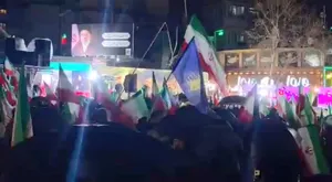 تجمع مردم در میدان تجریش تهران