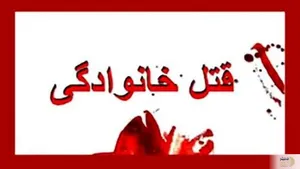 مردی همسر و فرزندش را در این شهر به قتل رساند