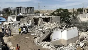 گزارش تصویری/ حمله هوایی به منطقه مسکونی «دوهزار» بندرعباس