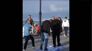 واکنش مردم لبنان به پرچم اسرائیل