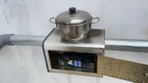 نحوه ساخت بخاری همه‌کاره اضطراری بدون برق و گاز